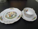 Antiek serviesje Heilige Communie, Antiek en Kunst, Antiek | Servies los, Ophalen of Verzenden