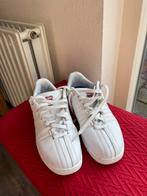K-Swiss leren witte sneakers als nieuw mt 41, Ophalen of Verzenden, Zo goed als nieuw