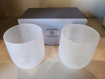 Waterdrop Victor & Rolf Limited edition glazen NIEUW! beschikbaar voor biedingen