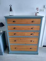 Grenen ladekast Urban green, Huis en Inrichting, Ophalen, Zo goed als nieuw