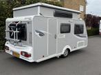 Trigano Silver 380 DD verkocht, Caravans en Kamperen, Caravans, Standaardzit, Bedrijf, 4 tot 5 meter, Schokbreker