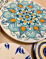 Handbeschilderd wandbord – Perzisch geïnspireerd, Ophalen of Verzenden, Zo goed als nieuw