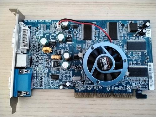 AGP videokaart Hercules 3D Prophet 9000 ( ATI Radeon 9000), Computers en Software, Vintage Computers, Ophalen of Verzenden
