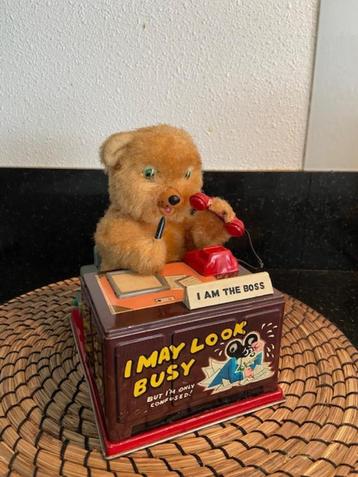 Linemar toys Telephone Bear jaren '50 beschikbaar voor biedingen