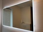 Badkamerspiegel met verwarming en verlichting 120x70 cm, Huis en Inrichting, Badkamer | Badkamermeubels, Ophalen, Gebruikt, 100 tot 150 cm