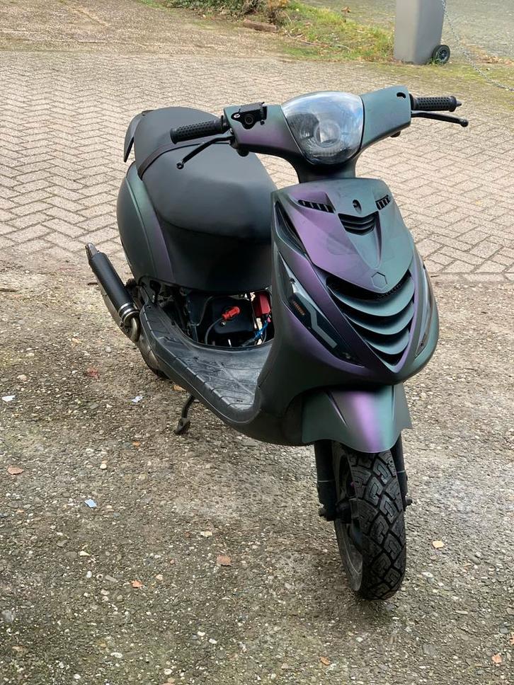 Piaggio Zip 70cc Malossi - Snelle Scooter!, Fietsen en Brommers, Scooters | Piaggio, Gebruikt, Zip, Tweetakt, Ophalen