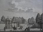 gravure Bosch en Vaart Herenweg Heemstede, 1730 H. de Leth, Antiek en Kunst, Kunst | Etsen en Gravures, Verzenden