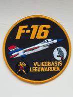 F16 patch Vliegbasis Leeuwarden., Verzamelen, Verzenden, Nieuw, Patch, Badge of Embleem