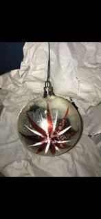 Antieke Prachtige kerstbal kaarsvet, Diversen, Kerst, Ophalen of Verzenden, Zo goed als nieuw
