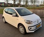 Volkswagen Up! Wit - Parkeersensoren en Stoelverwarming, Auto's, Voorwielaandrijving, Stof, Up!, Wit