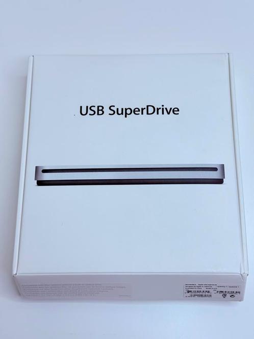 Apple USB SuperDrive - Zo goed als nieuw, Computers en Software, Optische drives, Zo goed als nieuw, Extern, MacOS, Cd, Dvd, Verzenden