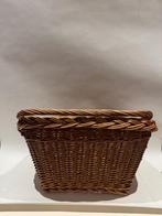 Rieten fietsmand, Ophalen of Verzenden, Zo goed als nieuw, Fietsmand, Stuurbevestiging