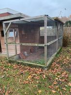 Volière, Ophalen, Zo goed als nieuw, Aluminium, Volière