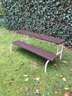 Vintage opstapbankje oude schoolbord bankje, Ophalen