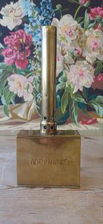 Vintage/antieke koperen olielamp, Antiek en Kunst, Antiek | Lampen, Ophalen of Verzenden