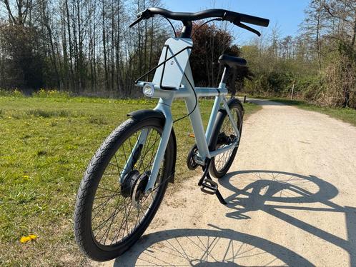 Vanmoof x3 blauw, Fietsen en Brommers, Elektrische fietsen, Zo goed als nieuw, Vanmoof, 50 km per accu of meer, Ophalen