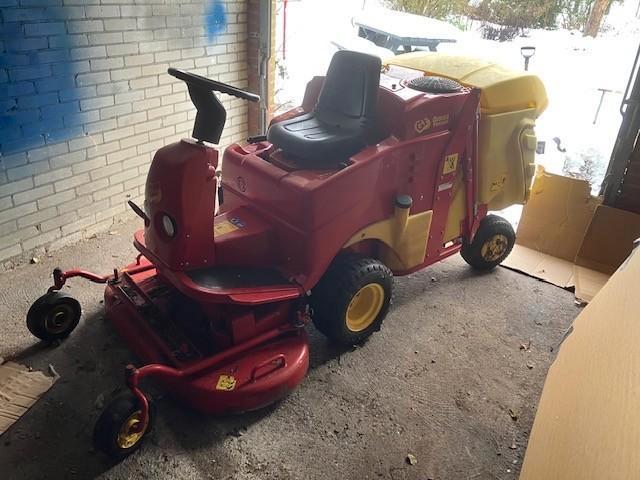 Hydrostatische grasmaaier TG Tech Ferrari, Tuin en Terras, Zitmaaiers, Gebruikt, Elektrische starter, Opvangbak, Ophalen