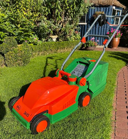 Elektrische grasmaaier Merk Brill 36 cm., Tuin en Terras, Grasmaaiers, Zo goed als nieuw, Elektrische grasmaaier, 30 t/m 39 cm