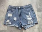 Spijkershort, maat 0XL (qwe), Kort, Blauw, Maat 42/44 (L), Ophalen of Verzenden