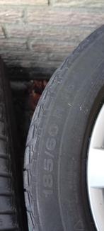 Aluminium velgen met winterband Skoda / Volkswagen, Auto-onderdelen, Banden en Velgen, Ophalen, Gebruikt, 15 inch, Velg(en)