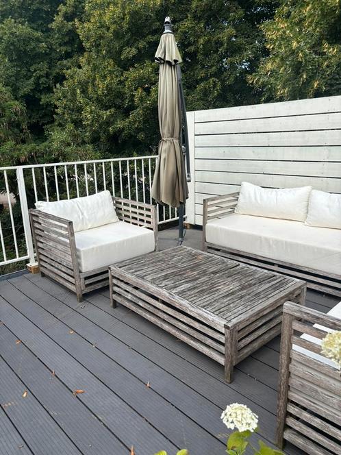 Nieuwe tuin kussens! Onderstel is oud, Tuin en Terras, Tuinsets en Loungesets, Zo goed als nieuw, Ophalen
