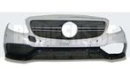Bumper  Mercedes C klasse W205 6.3 C63 AMG 14-18 Voorbumper, Gebruikt, Voor, 6 maanden garantie, Ophalen of Verzenden