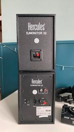 Hercules DJ Set met Boxen - DJMonitor 32, Overige merken, Gebruikt, Ophalen of Verzenden, Minder dan 60 watt