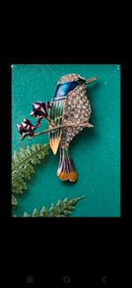 Broche vogel, Ophalen of Verzenden, Nieuw, Overige materialen