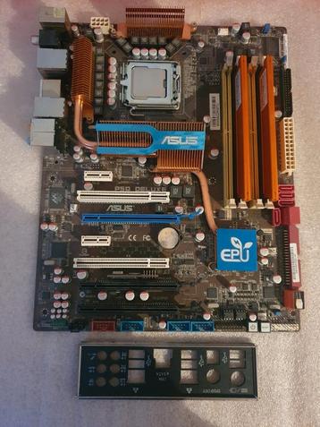 ASUS P5Q DELUXE Moederbord + Intel Core 2 Duo + 2GB RAM  beschikbaar voor biedingen