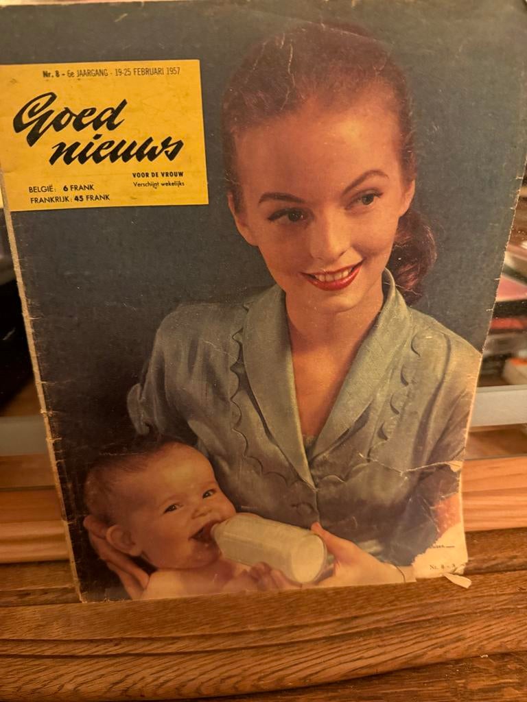 Goed Nieuws tijdschrift 1957, Ophalen of Verzenden, Gelezen, Damesbladen