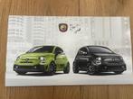 Abarth 595 autofolder 2018 brochure Pista Turismo, Ophalen of Verzenden, Zo goed als nieuw, Overige merken