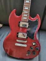 FARIDA gitaar stratocaster+ BOSTON SG, Muziek en Instrumenten, Snaarinstrumenten | Gitaren | Elektrisch, Ophalen, Gebruikt, Solid body