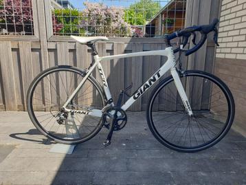 Goede racefiets Giant TCR framemaat 56 sloping M/L Ultegra  beschikbaar voor biedingen