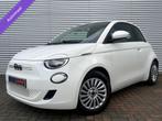 Fiat 500 24 kWh Navi Camera Carplay Led Cruise SOH 100% Eers, Auto's, Stof, Gebruikt, 95 pk, 4 stoelen