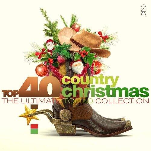 116 - TOP 40 - COUNTRY CHRISTMAS - DIGIPAK - 2CD - NIEUW, Cd's en Dvd's, Cd's | Kerst en Sinterklaas, Nieuw in verpakking, Kerst