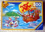 Duck Tales, Piraten op zee 200 stukjes - compleet, Ophalen of Verzenden, Meer dan 50 stukjes, Gebruikt