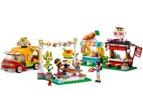 Lego Friends Streetfoodmarkt 41701, Kinderen en Baby's, Speelgoed | Duplo en Lego, Lego, Complete set, Ophalen of Verzenden