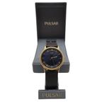 Pulsar V501-0A50 horloge | Met nieuwe lederen band, Flex Ltd., Zo goed als nieuw, https://flex.com/contact-us, Nobelstraat 10, 5807 GA Oostrum