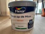 Ongeopend: 10L Flexa Muurverf Mat crèmewit g4.04.88, Ophalen, Wit, Nieuw, Verf
