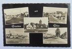 Groeten uit Gilze 1951 Plein, Molstraat, industrieterrein en, Ophalen of Verzenden, 1940 tot 1960, Gelopen, Noord-Brabant