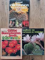 3 boeken cactusssen, vetplanten 1 koop (je), Boeken, Hobby en Vrije tijd, Zo goed als nieuw, Ophalen