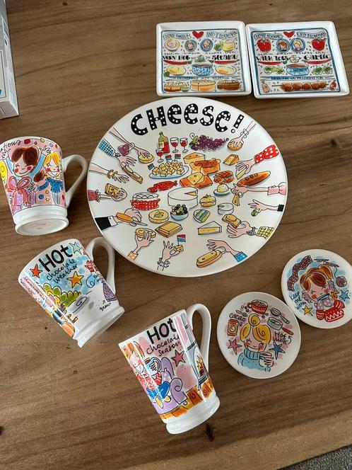 Blond servies. Asia/cheese  (Mag ook los gekocht worden), Huis en Inrichting, Keuken | Servies, Zo goed als nieuw, Bord(en), Blond Amsterdam