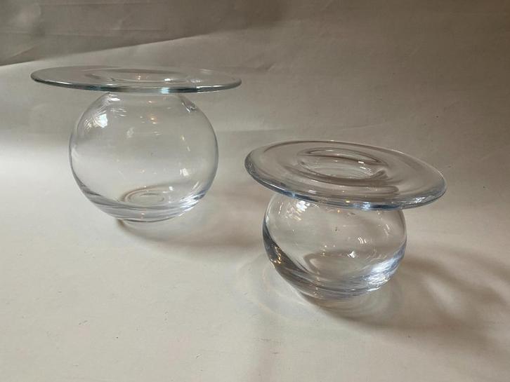 Retro Set van 2 Mooie Nanny Still Saturnus vazen, Huis en Inrichting, Woonaccessoires | Vazen, Gebruikt, Overige kleuren, Minder dan 50 cm