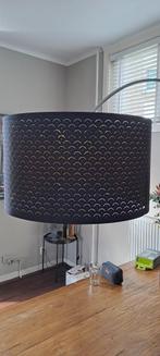 Lampenkamp ikea  zwart met goud, Ophalen, 25 tot 50 cm, Zwart, Rond