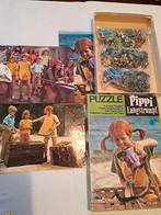 3 delige retro Pippi Langkous puzzels, Hobby en Vrije tijd, Ophalen of Verzenden