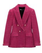 1x Zara roze 1x groene blazer colbert 38 zgan, Maat 38/40 (M), Ophalen of Verzenden, Roze, Zo goed als nieuw