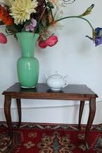 Vintage stijlvol Queen Ann tafeltje., 50 tot 100 cm, Rond, Ophalen of Verzenden, Zo goed als nieuw