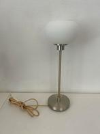 Mooie Tafellamp met Witte Kap Frandsen, Ophalen of Verzenden, Zo goed als nieuw, Glas, Minder dan 100 cm