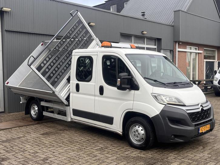 Citroën Jumper 35 2.2 HDI L3 3 Zijdenkipper Kieper Trekhaak, Auto's, Bestelauto's, Bedrijf, Te koop, ABS, Alarm, Centrale vergrendeling