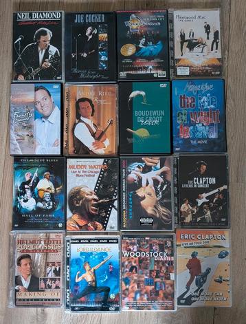 Muziek DVD Collectie - 50 stuks beschikbaar voor biedingen